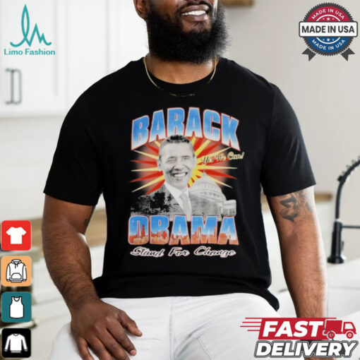 Official Barack Obama 2008 Yes We Can Stand For Change T shirt