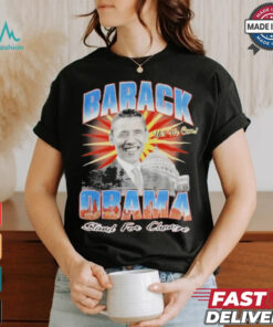 Official Barack Obama 2008 Yes We Can Stand For Change T shirt