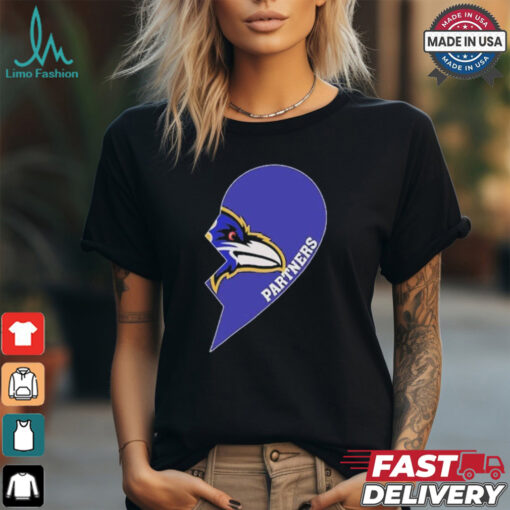 Official Blue Jay Partners Half Heart Shirt