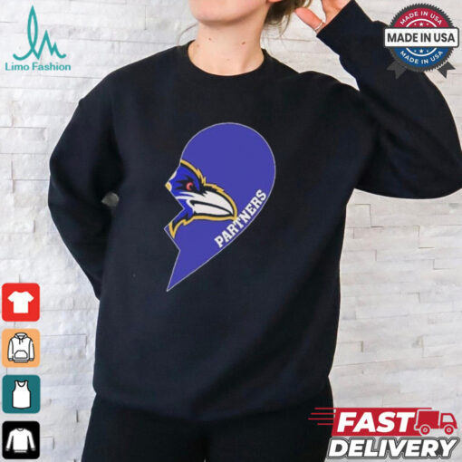 Official Blue Jay Partners Half Heart Shirt