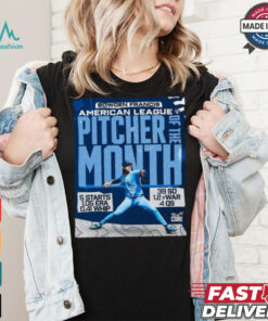 Official Bowden Francis Toronto Blue Jay AL Pitcher Of The Month 5 Starts 1.05 Era 0.41 Whip 39 So 1.2 fWar 4 Qs t shirt