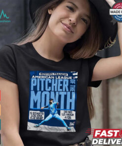 Official Bowden Francis Toronto Blue Jay AL Pitcher Of The Month 5 Starts 1.05 Era 0.41 Whip 39 So 1.2 fWar 4 Qs t shirt