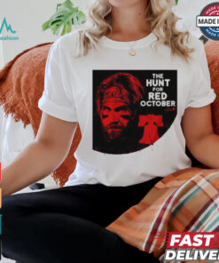 Official Bryce Harper The Hunt for Red October Philadelphia Phillies t shirt