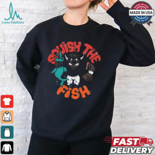 Official Buffalo Bills Squish the Fish Miami Dolphins NFL t shirt