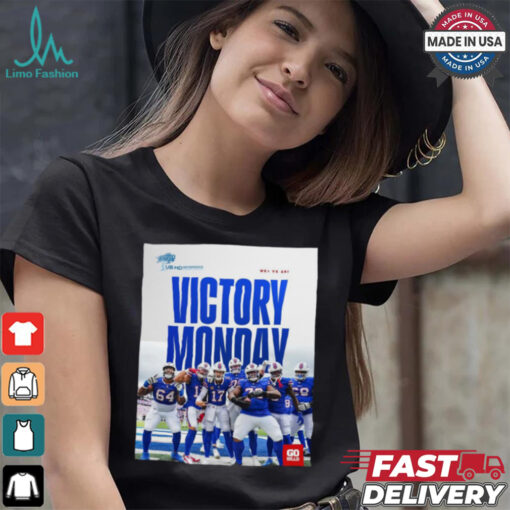 Official Buffalo Bills Victory Monday WK1 Vs Ari Go Bills Poster t shirt
