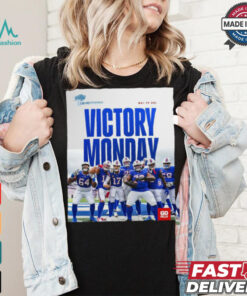 Official Buffalo Bills Victory Monday WK1 Vs Ari Go Bills Poster t shirt