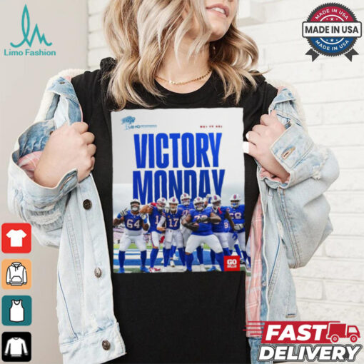 Official Buffalo Bills Victory Monday WK1 Vs Ari Go Bills Poster t shirt