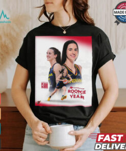 Official Caitlin Clark Indiana Fever Associated Press Rookie Of The Year 2024 shirt