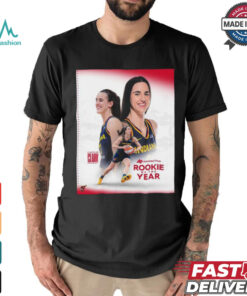 Official Caitlin Clark Indiana Fever Associated Press Rookie Of The Year 2024 shirt