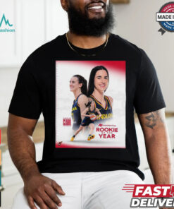 Official Caitlin Clark Indiana Fever Associated Press Rookie Of The Year 2024 shirt