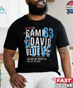 Official Camp David The Bahamas Blue Crew Keep The Ocean Fascinating World Of Life In The Sea T Shirt