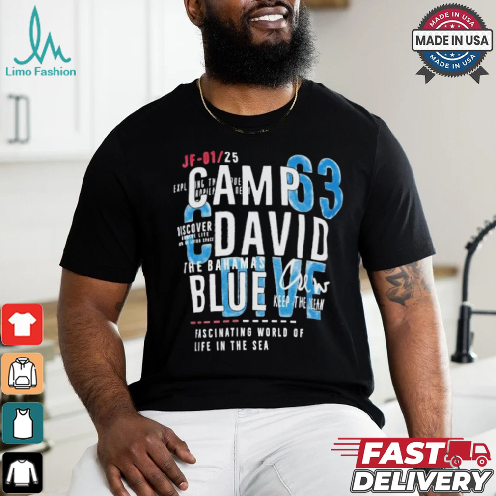 Official Camp David The Bahamas Blue Crew Keep The Ocean Fascinating World Of Life In The Sea T Shirt Official Camp David The Bahamas Blue Crew Keep The Ocean Fascinating World Of Life In The Sea T Shirt