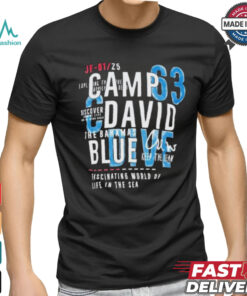 Official Camp David The Bahamas Blue Crew Keep The Ocean Fascinating World Of Life In The Sea T Shirt