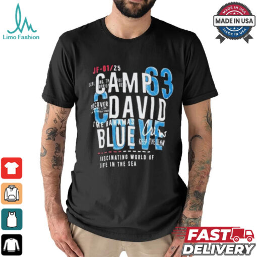 Official Camp David The Bahamas Blue Crew Keep The Ocean Fascinating World Of Life In The Sea T Shirt