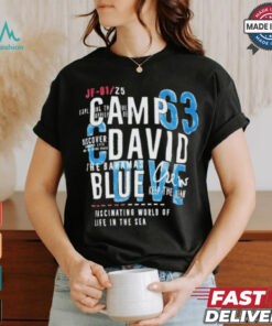 Official Camp David The Bahamas Blue Crew Keep The Ocean Fascinating World Of Life In The Sea T Shirt