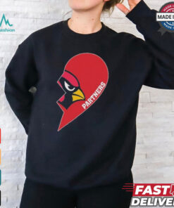 Official Cardinals Partners Half Heart Shirt