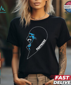 Official Carolina Panthers Partners Half Heart Shirt