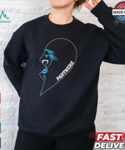Official Carolina Panthers Partners Half Heart Shirt