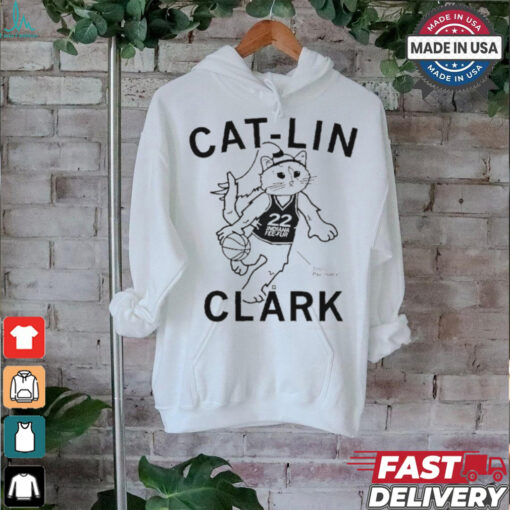 Official Cat lin clark T shirt
