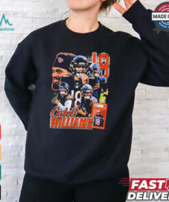 Official Chicago Bears #1 Draft Pick Caleb Williams 18 Graphic t shirt