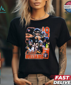 Official Chicago Bears #1 Draft Pick Caleb Williams 18 Graphic t shirt