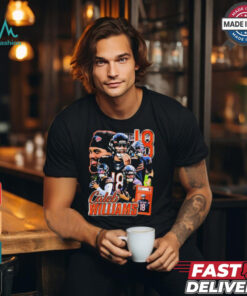 Official Chicago Bears #1 Draft Pick Caleb Williams 18 Graphic t shirt
