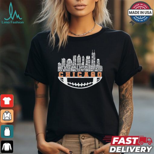 Official Chicago Text City Basketball Shirt