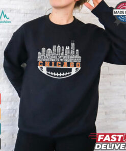 Official Chicago Text City Basketball Shirt