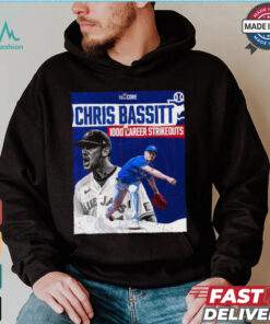 Official Chris Bassitt Toronto Blue Jays 1000 Career Strikeouts shirt