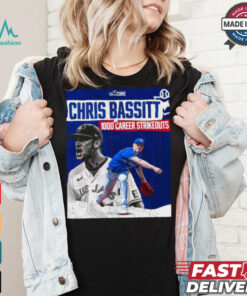 Official Chris Bassitt Toronto Blue Jays 1000 Career Strikeouts shirt