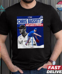 Official Chris Bassitt Toronto Blue Jays 1000 Career Strikeouts shirt