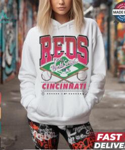 Official Cincinnati Reds White Straight Shot 47 Franklin Fashion Shirt