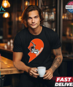 Official Cleveland Browns Partners Half Heart Shirt