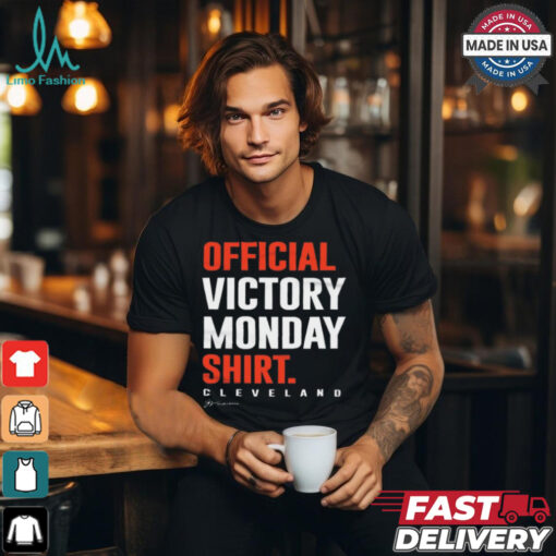 Official Cleveland Browns Victory Monday t shirt