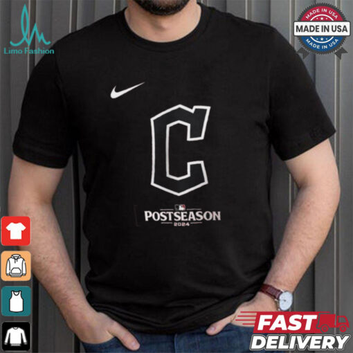 Official Cleveland Guardians Nike 2024 MLB Postseason Authentic Collection Legend T Shirt