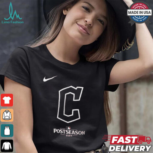 Official Cleveland Guardians Nike 2024 MLB Postseason Authentic Collection Legend T Shirt