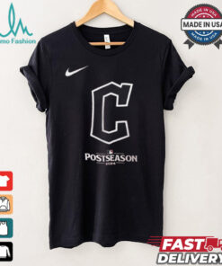 Official Cleveland Guardians Nike 2024 MLB Postseason Authentic Collection Legend T Shirt