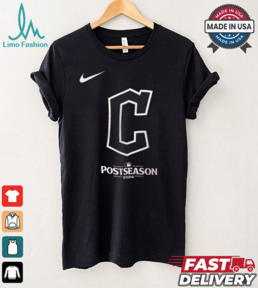 Official Cleveland Guardians Nike 2024 MLB Postseason Authentic Collection Legend T Shirt