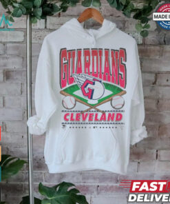 Official Cleveland Guardians White Straight Shot 47 Franklin Fashion Shirt