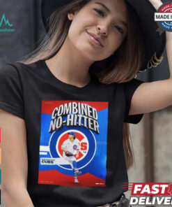 Official Combined No Hitter Chicago Cubs T Shirt