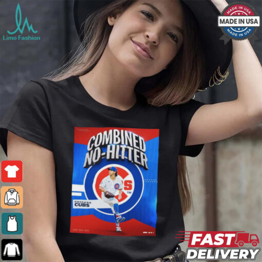 Official Combined No Hitter Chicago Cubs T Shirt