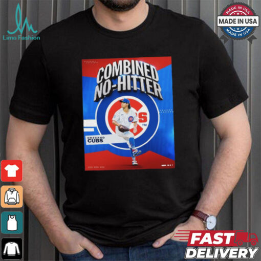 Official Combined No Hitter Chicago Cubs T Shirt