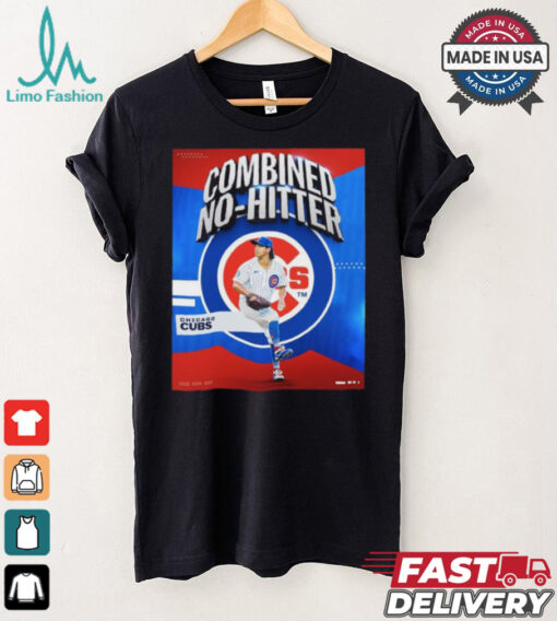 Official Combined No Hitter Chicago Cubs T Shirt