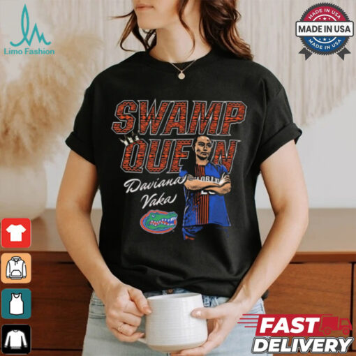 Official Daviana Vaka Swamp Queen Florida Gators Painting t shirt