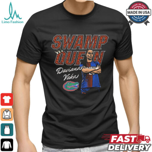 Official Daviana Vaka Swamp Queen Florida Gators Painting t shirt