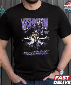 Official Dawg Dash Immortal #24 Washington Huskies Skeleton Painting t shirt