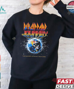 Official Def Leppard And Journey Music The Summer Stadium Tour 2024 Merch Event Shirt