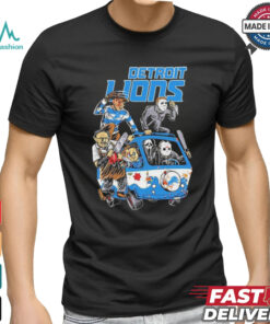 Official Detroit Lions NFL Horror Characters Movie Hippie Halloween Shirt, hoodie, sweater, long sleeve and tank top Official Detroit Lions NFL Horror Characters Movie Hippie Halloween Shirt