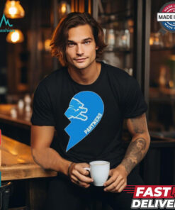 Official Detroit Lions Partners Half Heart Shirt