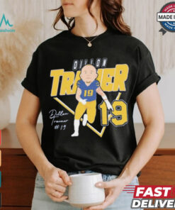 Official Dillon Trainer 2024 Delaware Linebacker #19 Signature t shirt